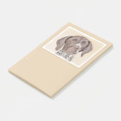 Post-it® Peinture pointeur germanique - Art original (Incliné)