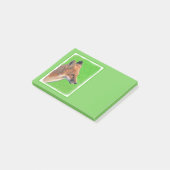 Post-it® Peinture Red Fox - Art original de la faune (Incliné)