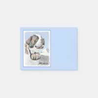 Peinture Saint Bernard - Cute Original Chien Art