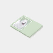 Post-it® Peinture Samoyed - Cute Original Chien Art (Incliné)