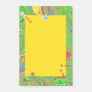 Post-it® Peinture Tube Peinture thème brosse