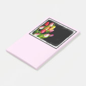 Post-it® Peinture Tulip - Art Fleur original (Incliné)