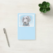 Post-it® Peinture Weimaraner - Joli art original chien (Bureau)