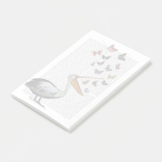 Post-it® Pelican & Papillons (Incliné)