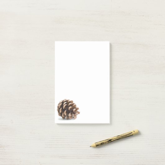 Post-it® Pénecone unique (Sur un bureau)