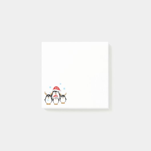 Post-it® Penguins de vacances d'hiver (Devant)