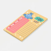 Post-it® Pense-Bête Post-It Notes Hippopotame (Incliné)