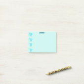 Post-it® pense-bête sur chariot de courses (Sur un bureau)