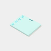 Post-it® pense-bête sur chariot de courses (Incliné)