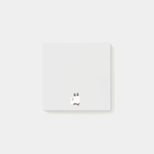 Post-it® Pense-bêtes en forme de chaton (Devant)