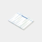 Post-it® Pense-bêtes Post-It restes de glaçons bleus (Incliné)