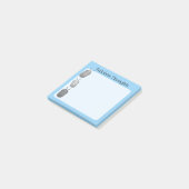 Post-it® Pensées de Trilobite - Fossile Préhistorique (Incliné)