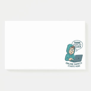 Post-it® Pensez avant de cliquer - Sensibilisation à la séc