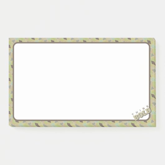 Post-it® Pensez Bold Brainstorming Olive Green (Devant)