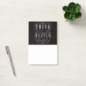 Post-it® Pensez comme un millionnaire, travaillez dur comme (Bureau)