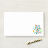 POST-IT® PENSEZ COMME UN PROTON ET RESTEZ POSITIF (Sur un bureau)