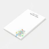 POST-IT® PENSEZ PERSONNALISÉ COMME UN PROTON ET RESTEZ POSI (Incliné)