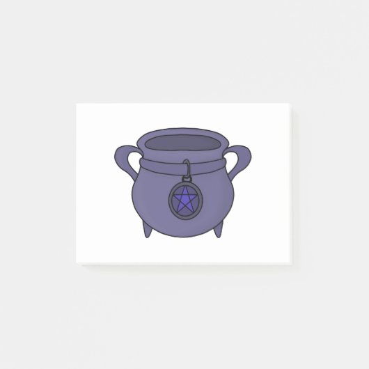 Post-it® Pentagram Pentacle Cauldron (Devant)
