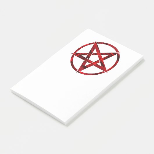Post-it® Pentagram Red Devil (Incliné)