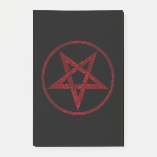 Post-it® Pentagram Red Devil (Devant)