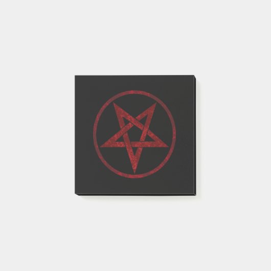 Post-it® Pentagram Red Devil (Devant)