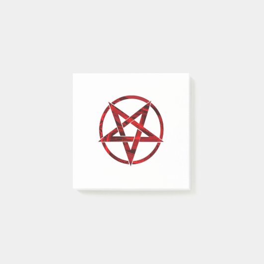 Post-it® Pentagram Red Devil (Devant)