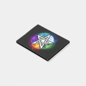 Post-it® pentagramme wiccan (Incliné)