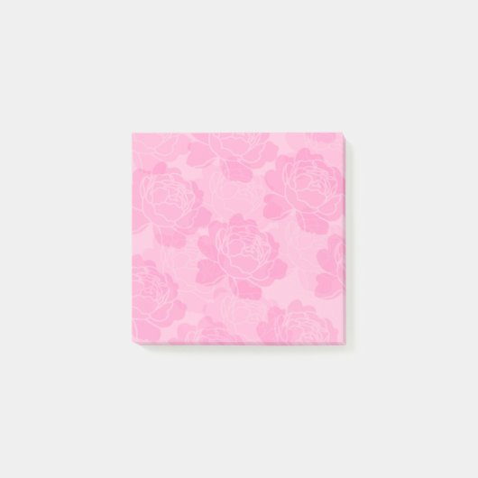 Post-it® Peony Post it Notes (Devant)