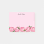 Post-it® Peony rose Post-it-Notes (Devant)