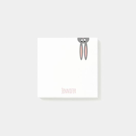 Post-it® Pépages Lapin de Pâques Notes postales personnalis (Devant)