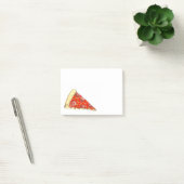 Post-it® Pepperoni Fromage Pizza Slice Foin Poster Son (Bureau)