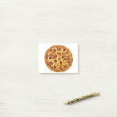 Post-it® Pepperoni Pizza (Sur un bureau)