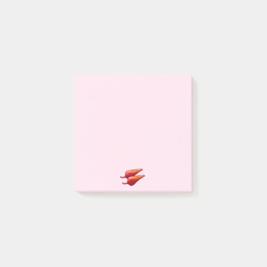 Post-it® Peppers Red Peppers packs de notes roses (Devant)