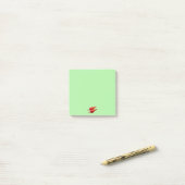 Post-it® Peppers Red Peppers - Paquets verts (Sur un bureau)