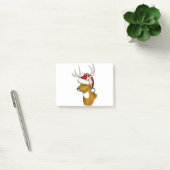 Post-it® père Noël cerf (Bureau)