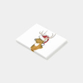 Post-it® père Noël cerf (Incliné)