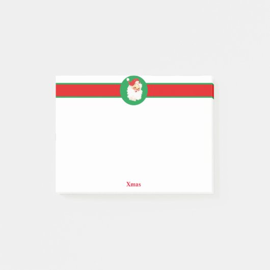 Post-it® Père Noël de Noël (Devant)