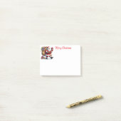 Post-it® Père Noël des Fêtes (Sur un bureau)