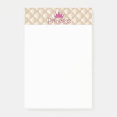 Post-it® Perles Charming Chic, Tiara, Princesse, Glitterie (Devant)