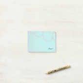 Post-it® Perles et Aqua opulents (Sur un bureau)