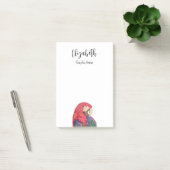 Post-it® Perroquet de la jungle tropicale Dessin Macaw colo (Bureau)