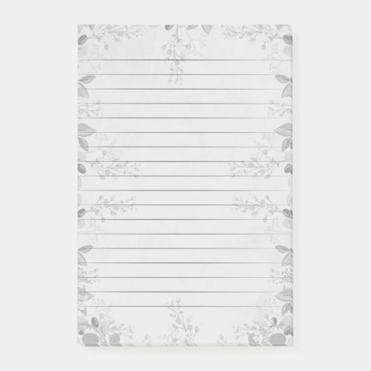 Post-it® Personalized Customizable Lined Notebook Paper Pos (Devant)