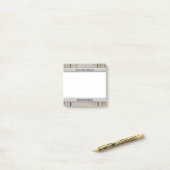 Post-it® Personalized From the Desk of Any Name Custom (Sur un bureau)