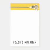 Post-it® Personalized Lacrosse (Devant)