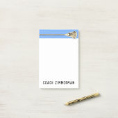 Post-it® Personalized Lacrosse (Sur un bureau)