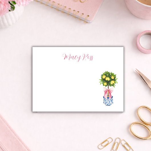 Post-it® Personalized Lemon Topiary Tree