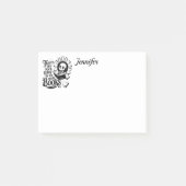 Post-it® Personalized No Such Thing As Too Many Books (Devant)