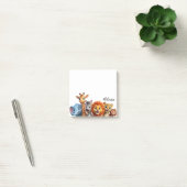 Post-it® Personalized Safari Friends Jungle Sticky Notes (Bureau)