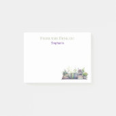 Post-it® Personalized Watercolor Books and Plants (Devant)