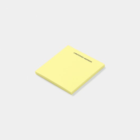 Post-it® Personalized Yellow (Incliné)